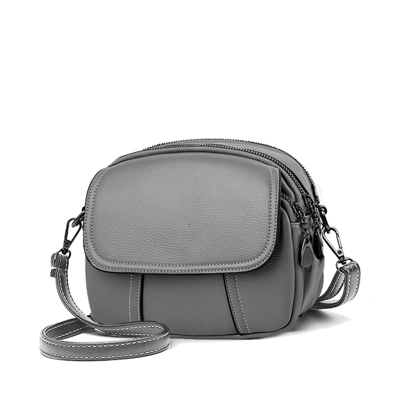 Multilayer autumn packet shoulder messenger bag for women